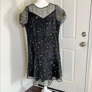 Disney Parks "The Dress Shop" Haunted Mansion Dress Size Women's 1 X